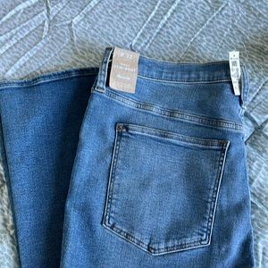 Madewell Cali Demi-Boot cut jeans, NWT, W32
